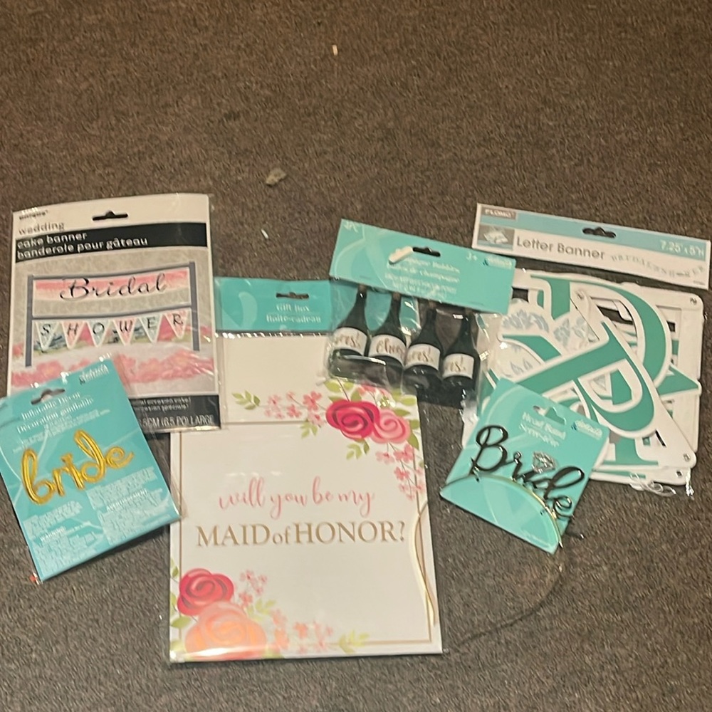 Bridal shower bundle